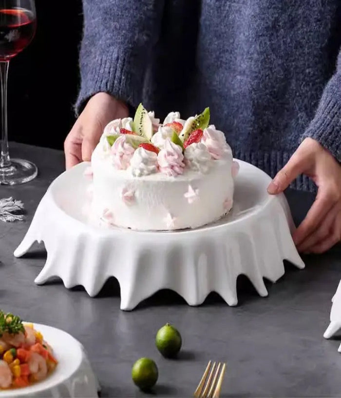 Dazzle Dish (Cake Plate)