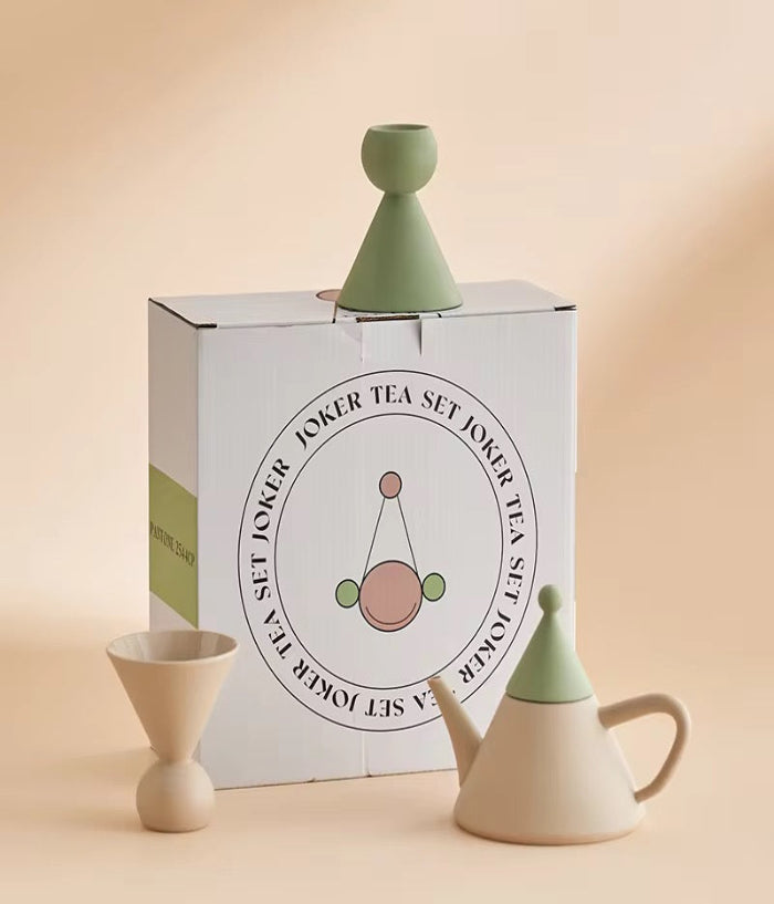 Jade Brews (Set of 2 cups & 1 Kettle)