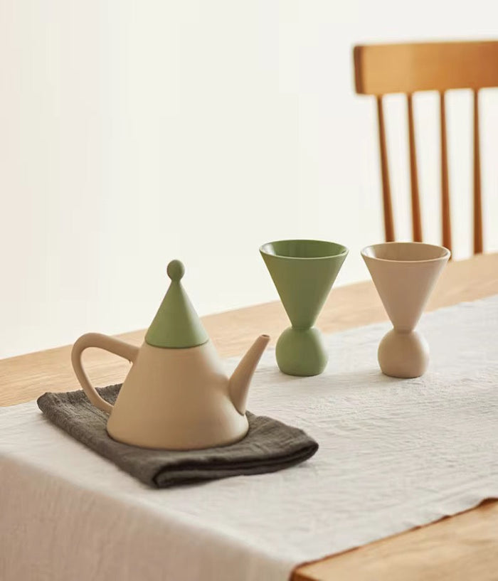 Jade Brews (Set of 2 cups & 1 Kettle)