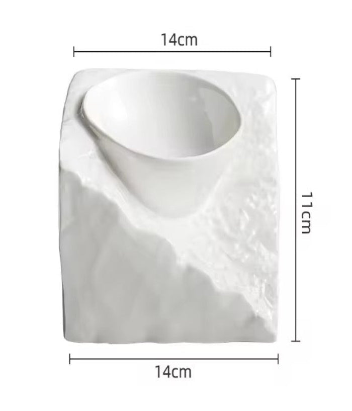 Crock on the Block (Set of 2 dessert bowls)