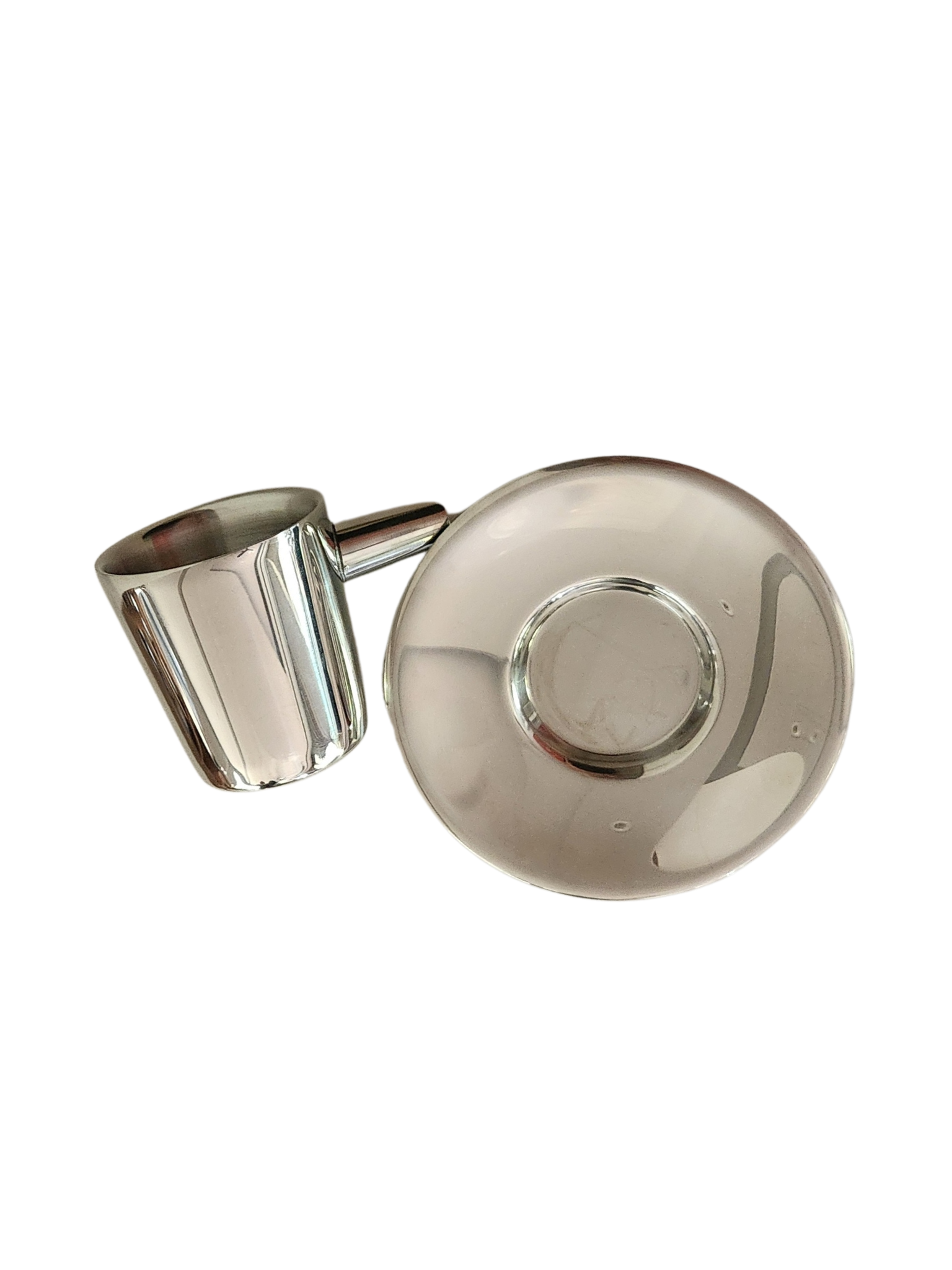Drinkalo (Set of 2) Espresso mugs with plate