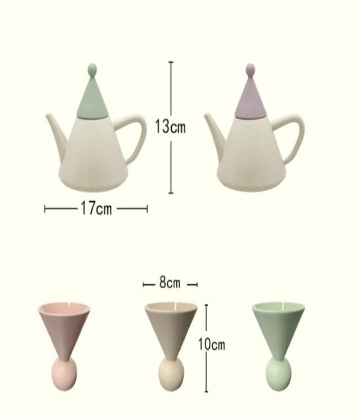 Jade Brews (Set of 2 cups & 1 Kettle)