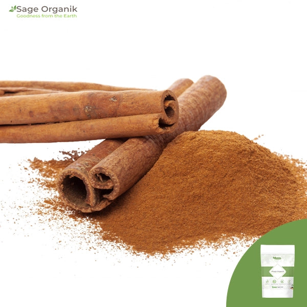 Organic Cinnamon Powder (Dalchini)