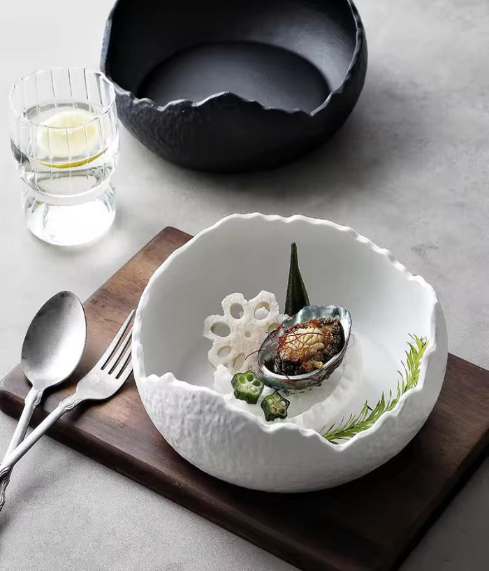 Potter’s Touch (Serving bowl & plate set)