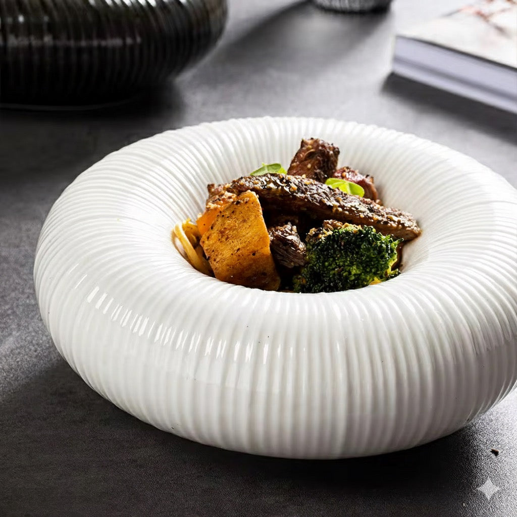Ceramic Concept (Set of 2, One Black & One White)