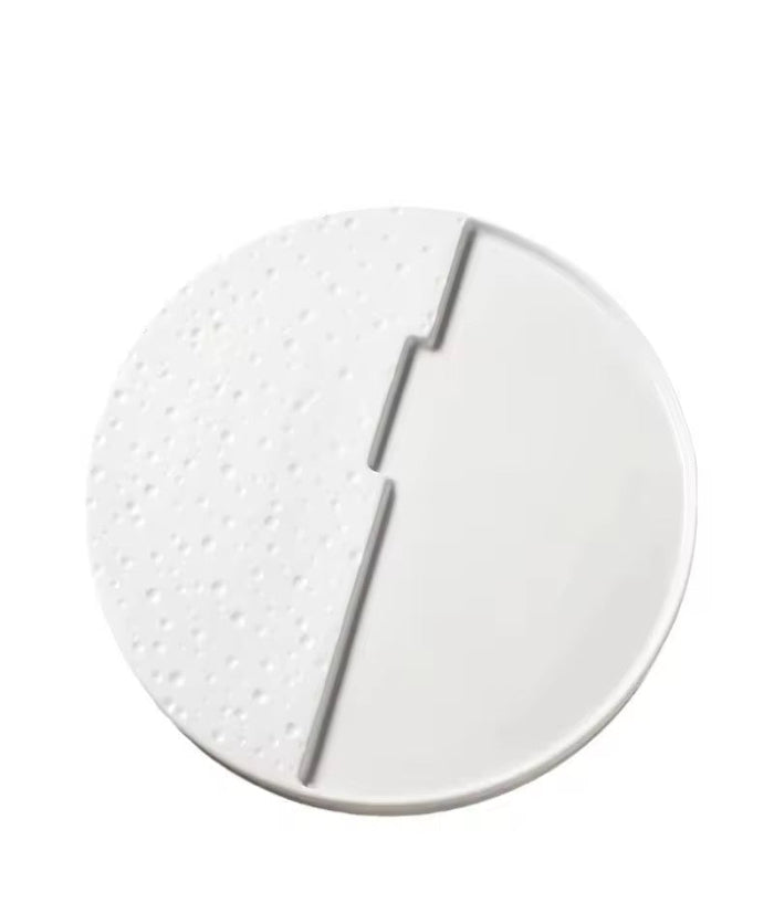 Pottery Oasis (serving plate/cheese platter)