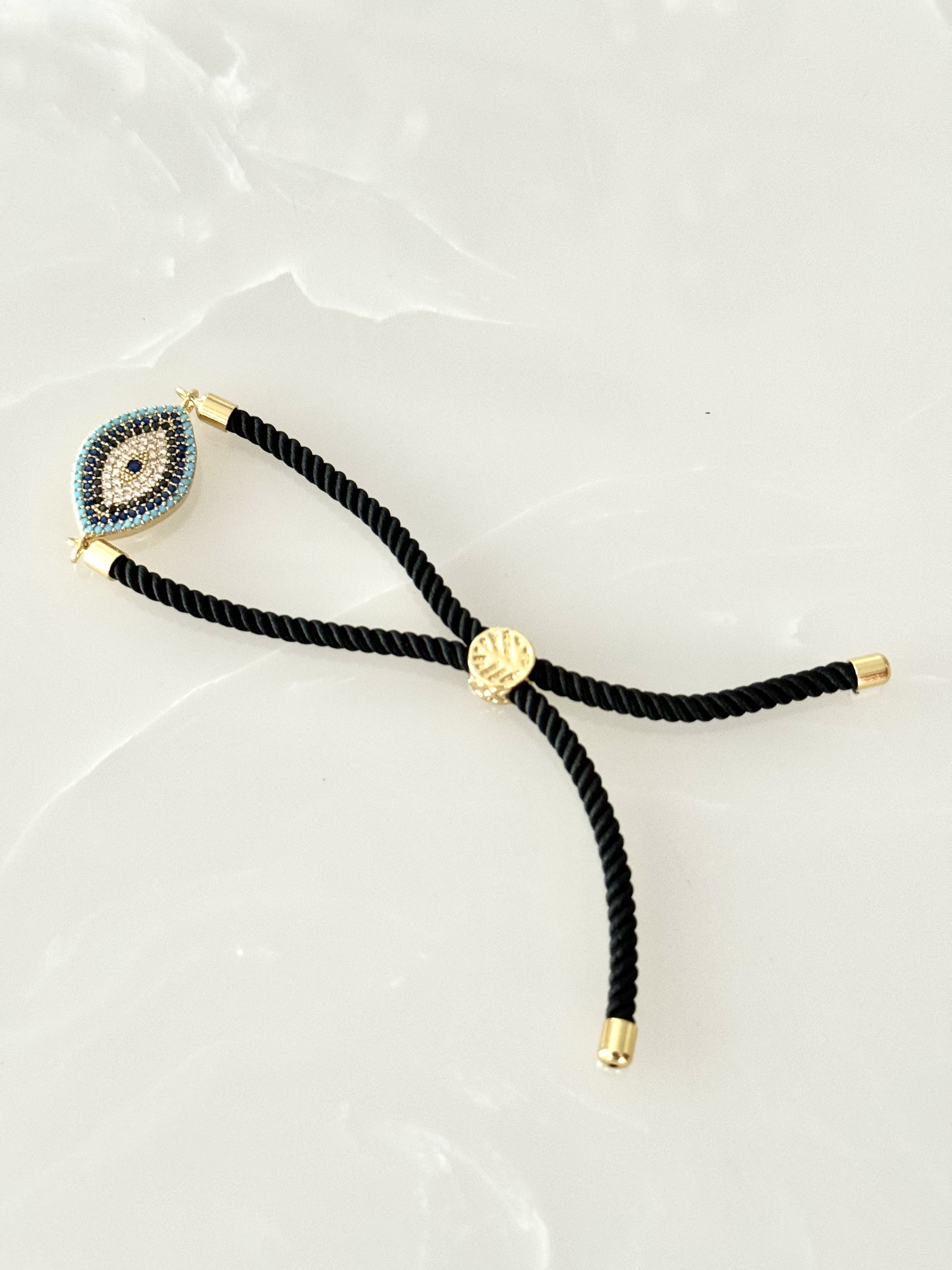 Blue Evil Eye Bracelet