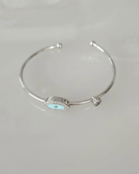 925 Evil Eye Bracelet (Sterling 925 Silver)