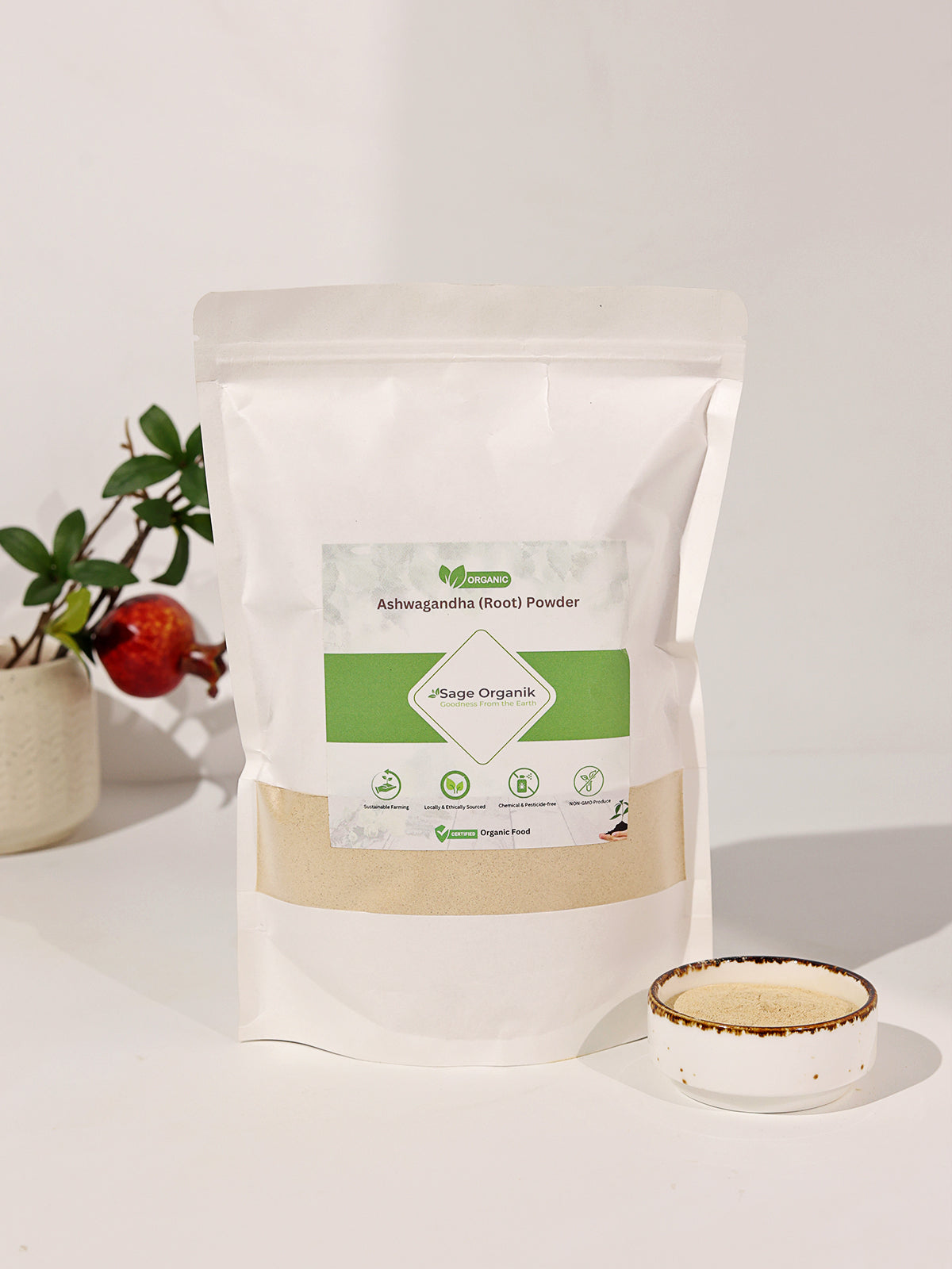 Organic Ashwagandha (Root) Powder