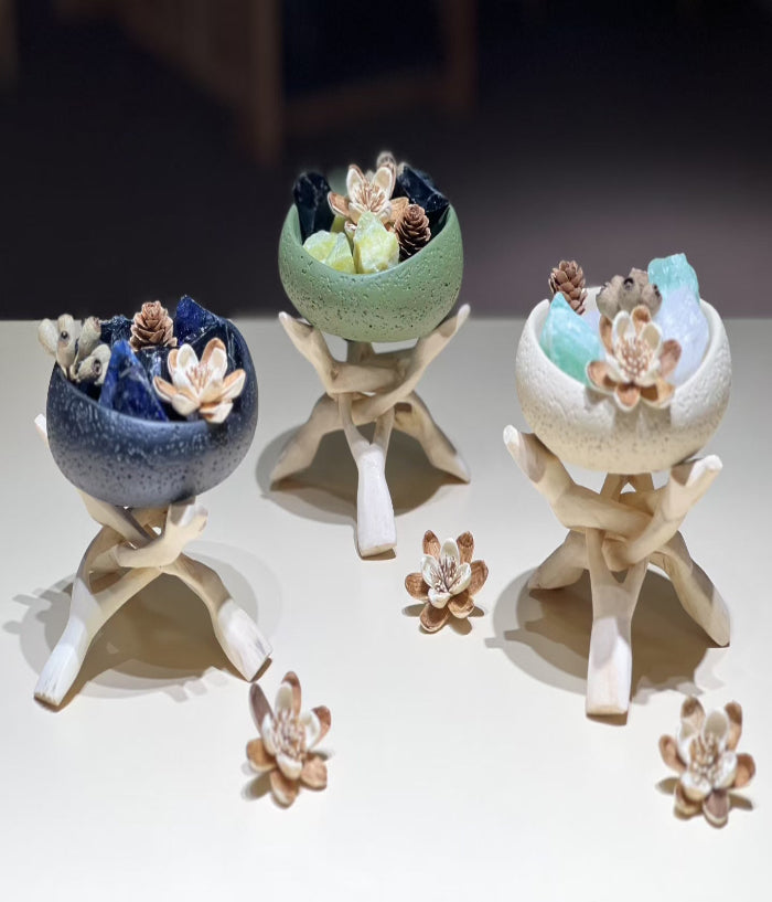 Muun Glass Diya Pair Gift Set